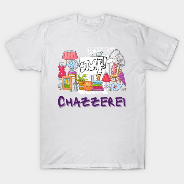 Chazzerei - Funny Yiddish Expressions T-Shirt by MikeMargolisArt